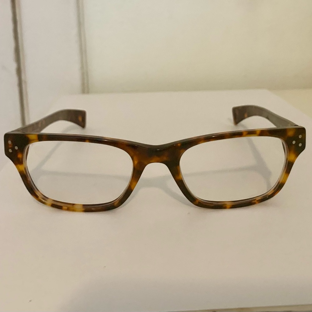 Rare Tortoise 3014 Jean Lempereur Frames- With chic cutout logo on the arms
